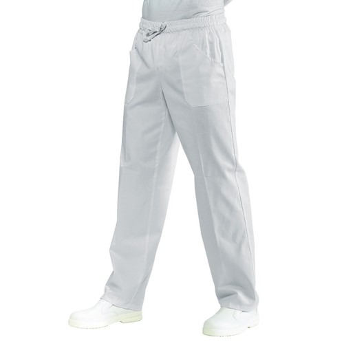 Hose koch weiß - hose,